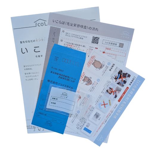 いこらぼ（毛髪栄養検査）検査キット【17元素】